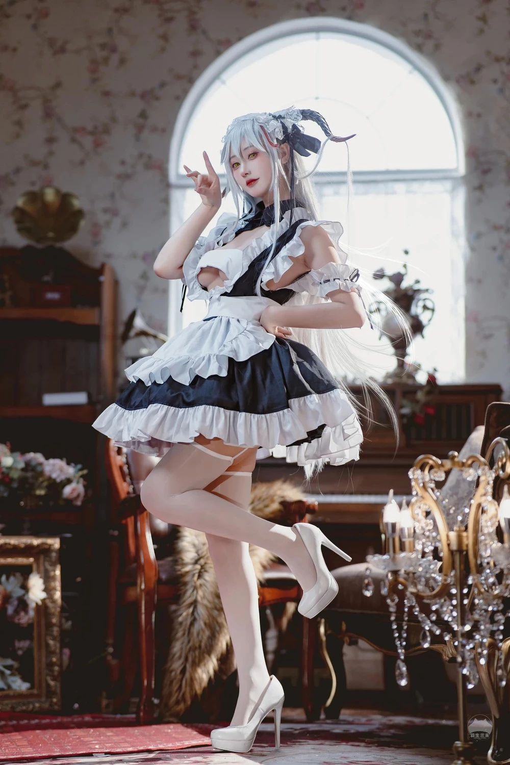 Hanyu Sanmi Cosplay Anime Gái Hầu Đáng Yêu