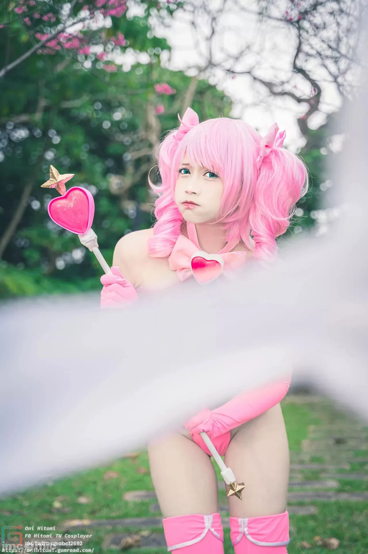 Hình Ảnh Gái Xinh Cosplay Anime Nhân Vật Oni Hitomi