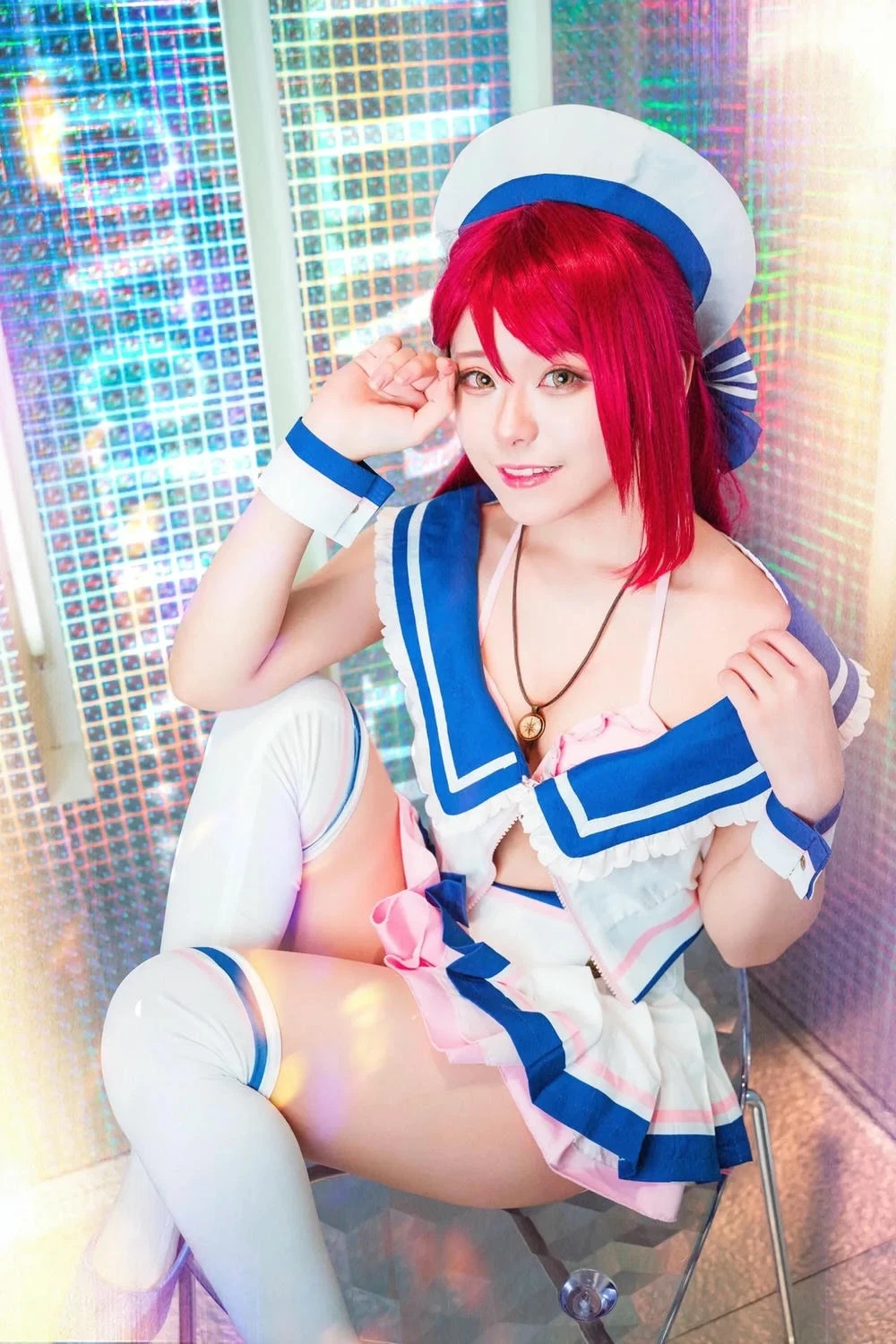 Hình Ảnh Gái Xinh Cosplay Hentai Nhân Vật Riko Sakurauchi Xinh Xắn