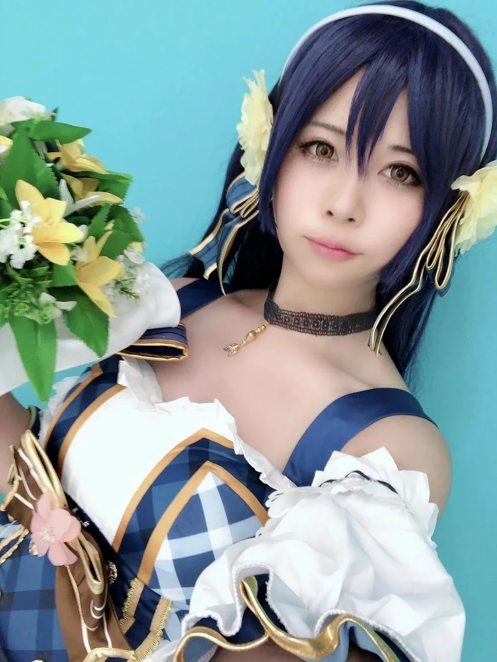 Hình Ảnh Gái Xinh Cosplay Hentai Nhân Vật Umi Sonoda Xinh Xắn