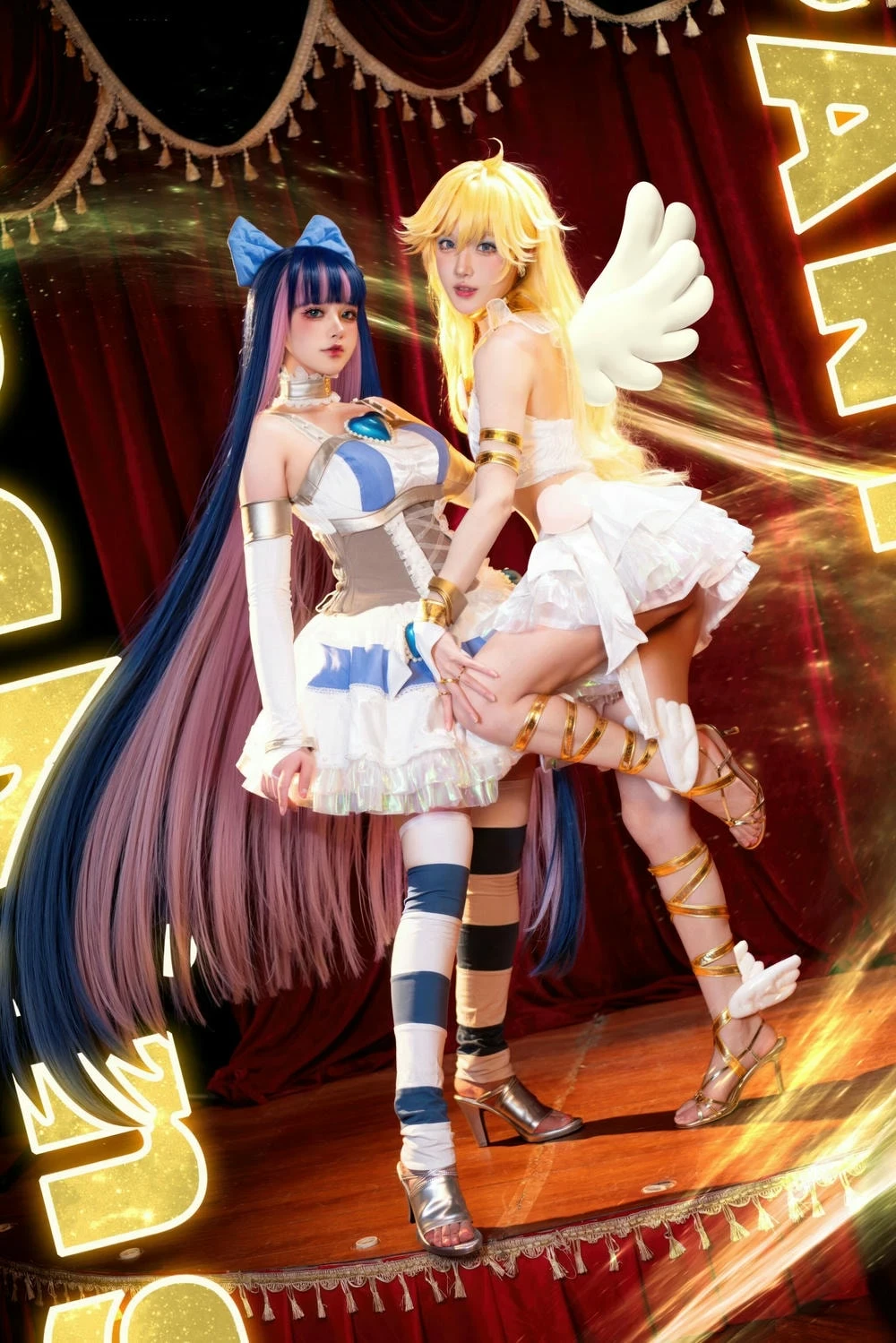 Hình Ảnh Gái Xinh Cosplay Hentai Xinh Xắn Của Hai Cô Gái Dễ Thương