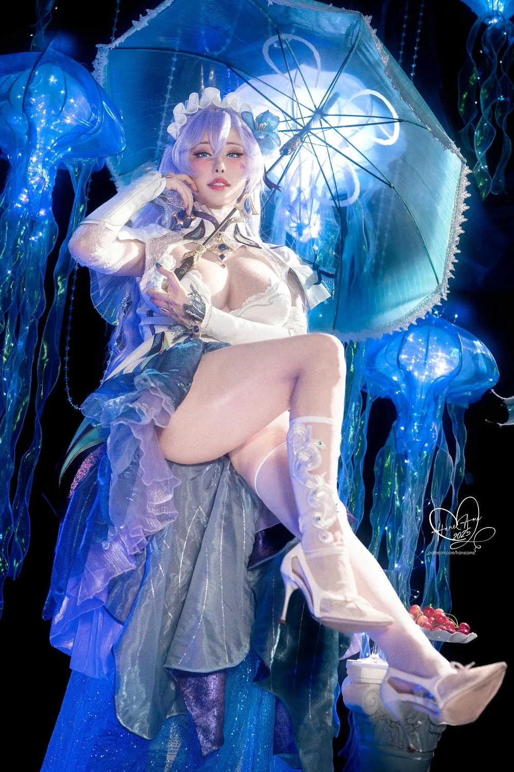 Hình Ảnh Gái Xinh Cosplay Ecchi Nhân Vật Aqua