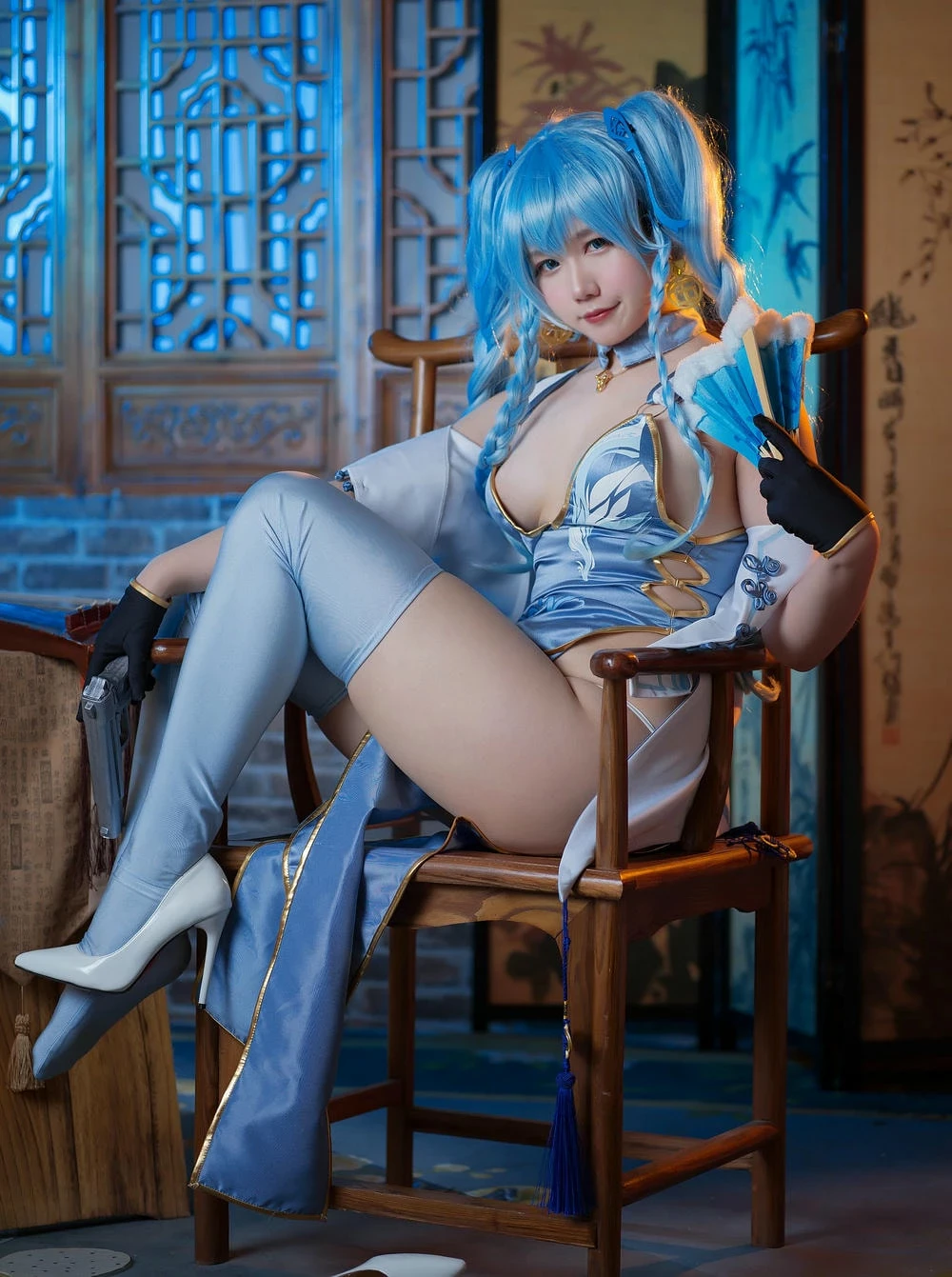 Hình Ảnh Gái Xinh Cosplay Ecchi Sát Thủ Cổ Trang Quyến Rũ