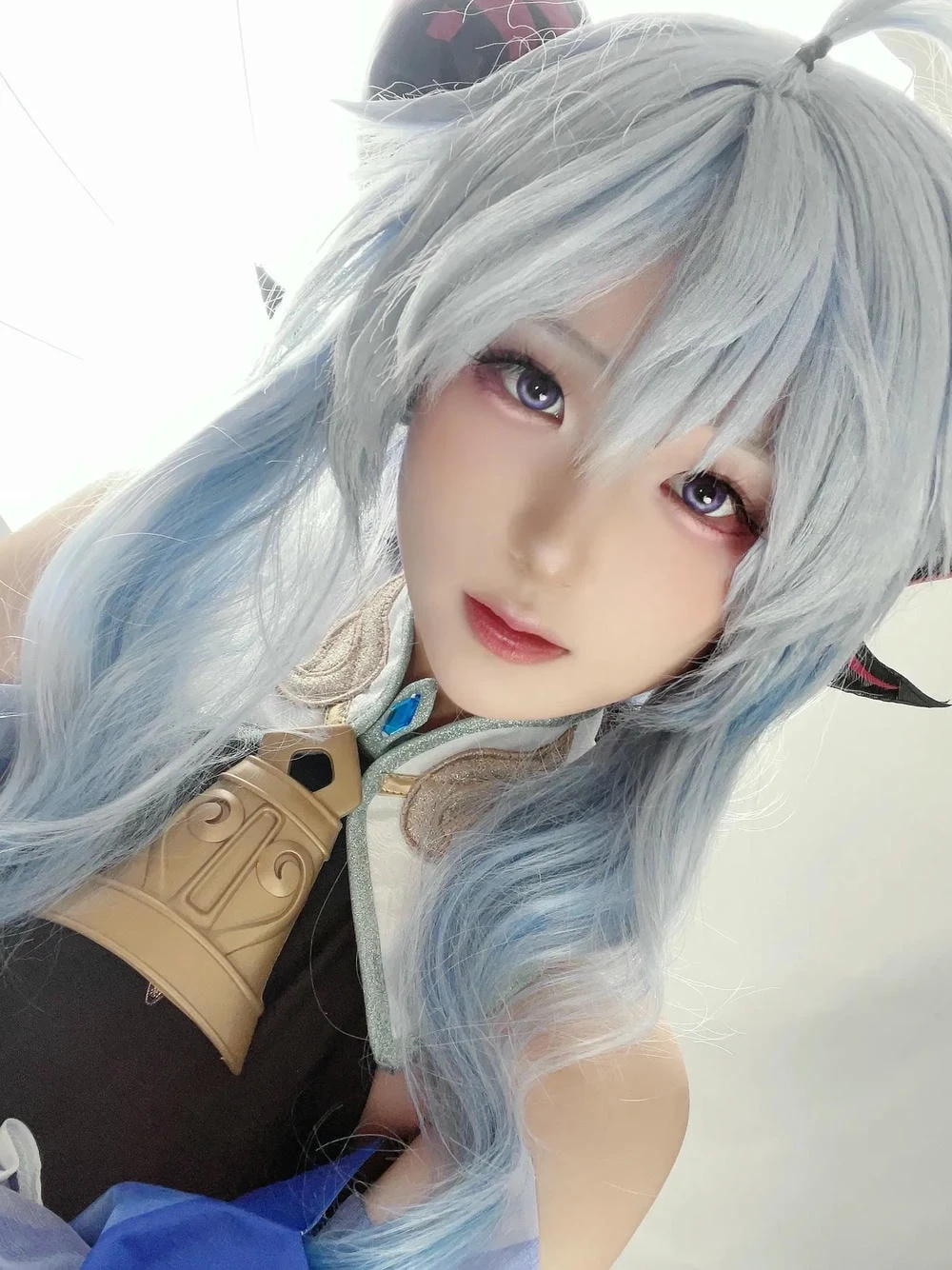 Hình Ảnh Gái Xinh Cosplay Ecchi Ganyu Xinh Xắn