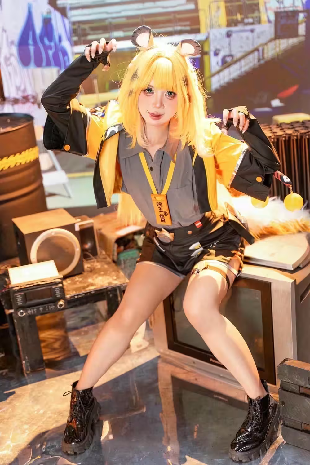 Gái Xinh Hentai Cosplay Mèo Xinh Xắn Cute